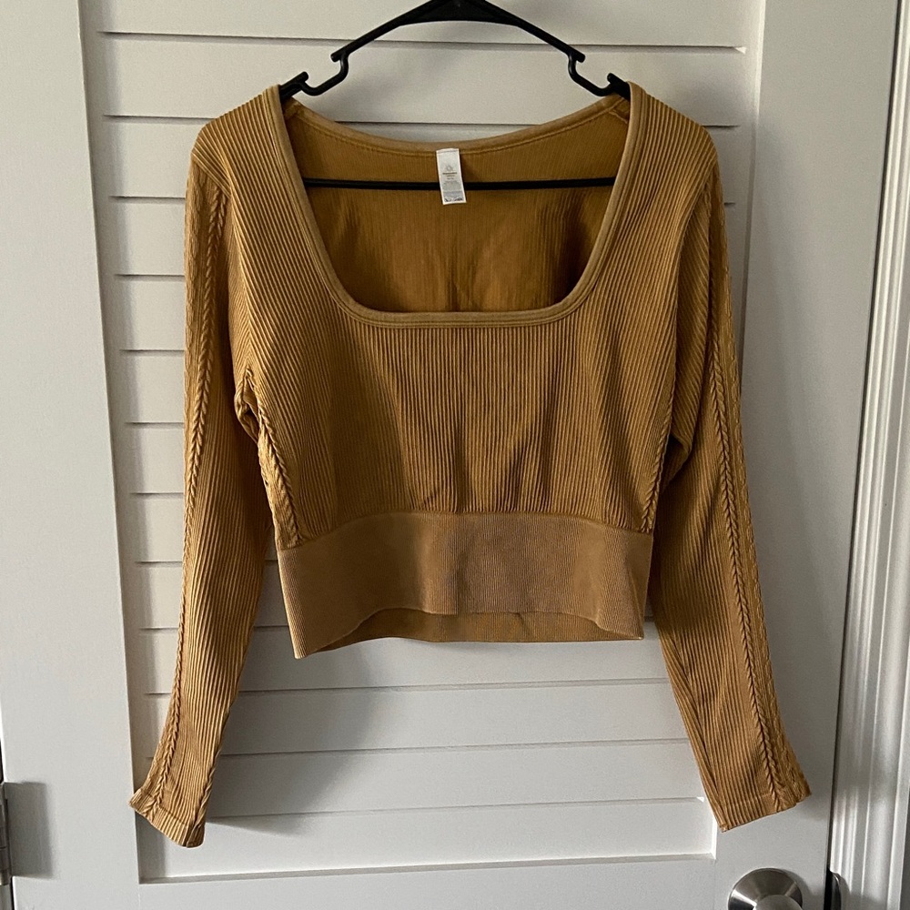 Aerie Offline Ribbed Long Sleeve Size XL